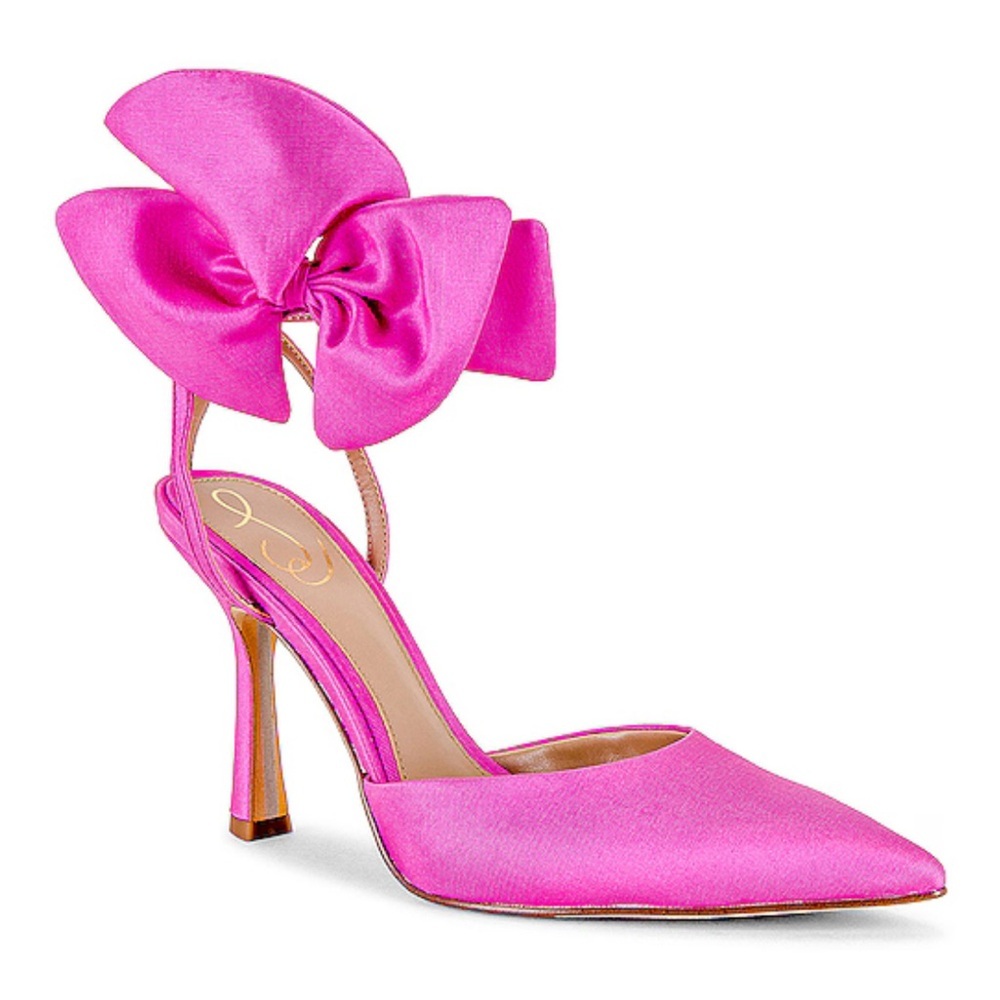 Sam Edelman Halie Pump in bright Dahlia